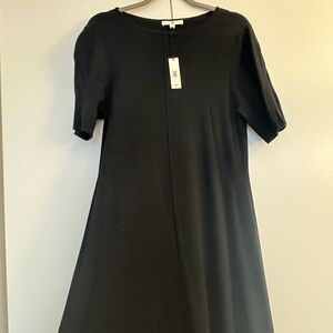 Banana Republic Classic Black Midi Dress